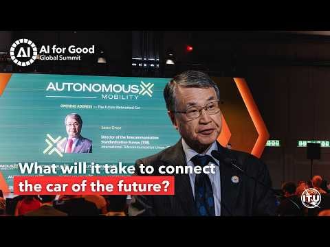 The Future Networked Car Symposium: opening session | Jean Todt, Seizo Onoe & Tatiana Molcean