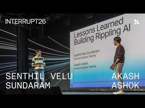 Lessons Learned Building Rippling AI | Interrupt 26