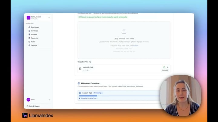 Invoice Reconciler - Built with LlamaCloud