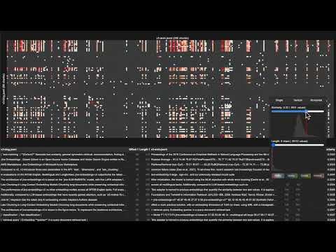 Correlations: open-source UI for vibe-testing embeddings