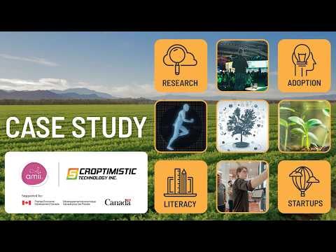 AI + Agriculture: See how Amii and Croptimistic are bringing AI into the field