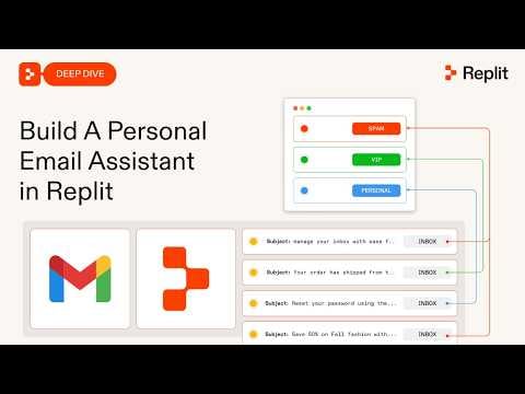 Let's Build A Personalized Email Assistant in Replit (Live Deep Dive)