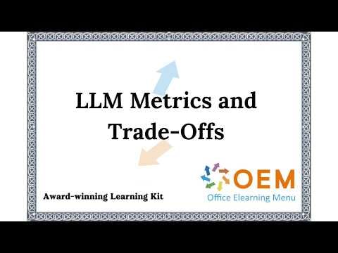 LLM-expert worden? Training, opleiding en cursus in AI Metrics en Trade-Offs