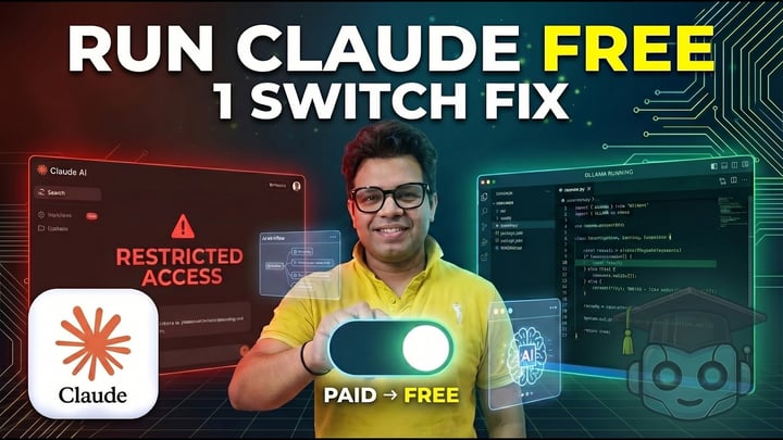 Qwen 3.5 + Ollama = Free Claude Code | Free Unlimited Coding AI (If Run Locally)