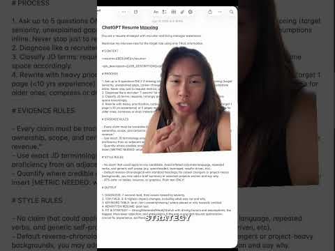 The ChatGPT Resume Prompt to Land 50% More Interviews (ATS Optimized)