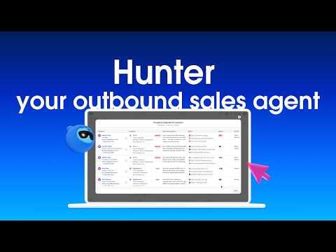 Hunter by Sales Cloud: AI Outbound Sales Agent Demo