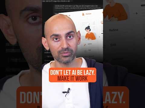 Never Let AI Hit Publish #shorts