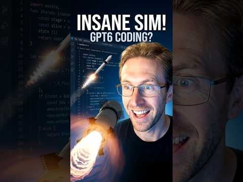 How to Build This Interactive Rocket Sim #coding #gpt6 #shorts