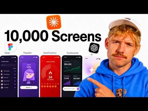 I Gave AI 10,000 UI Screens... Then This Happened