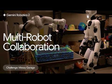 Multi-robot collaboration with Gemini Robotics 2