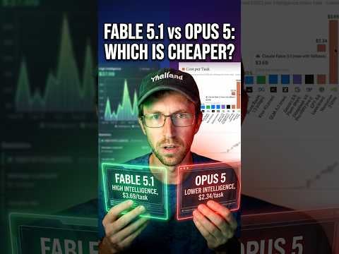 Claude Fable 5.1 vs Opus 5: Which is cheaper? #ai #claude #tech