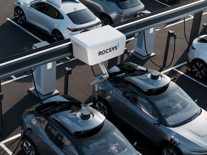Rocsys haalde in april 2026 $13 miljoen op en lanceerde twee nieuwe laadsystemen voor elektrische vloten