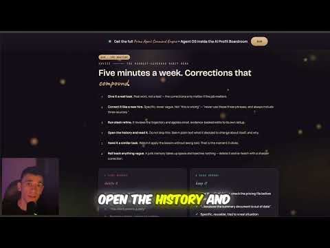 How AI agent corrections compound over time