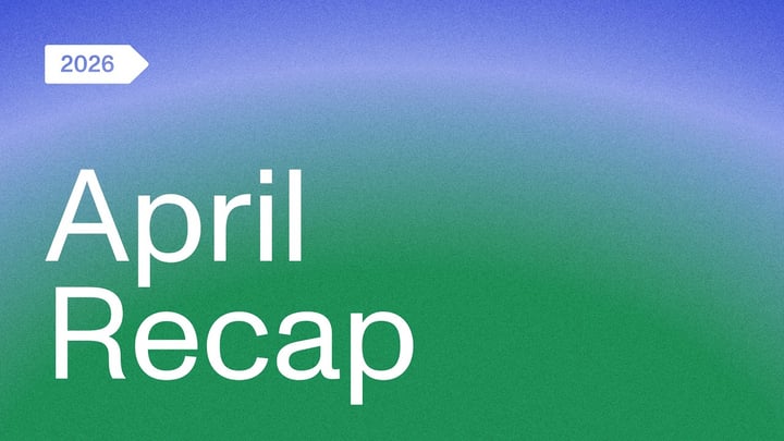 April 2026 Recap