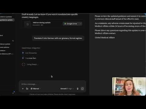 DeepL in Claude & Claude Cowork: Enterprise Translation Demo