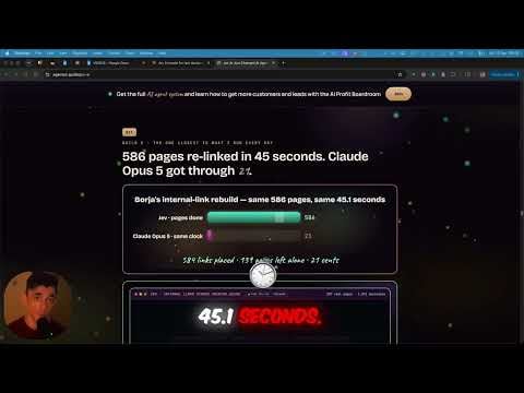 Jev AI vs Claude Opus: 586 pages in 45 seconds?
