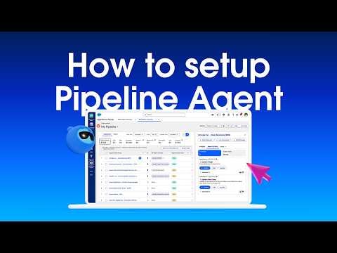Pipeline Management Agent Setup | Agentforce Sales Demo & Tutorial | Salesforce