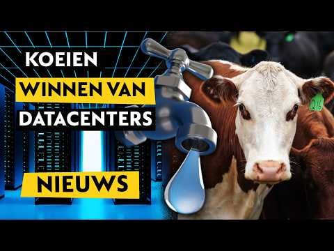 Amerikaanse datacenters gebruiken veel water, maar koeien veel meer