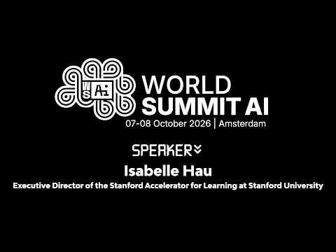 WHAT WILL BECOME TRULY SCARCE IN THE AGE OF AI? - Isabelle Hau - World Summit AI 2026 Speaker