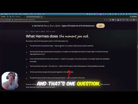 Hermes Swarm: Stop waiting for your AI to finish one task at a time! 🚀