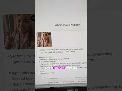Fun with AI - Make your chat into a professional makeup counselor #chatgpt #ai #beautytips