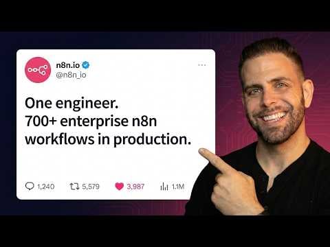 700 Workflows, 3,000 Employees: How Luka Pilic Scaled n8n Inside a European Enterprise