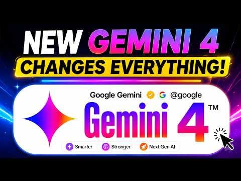 New Gemini 4 Changes EVERYTHING!