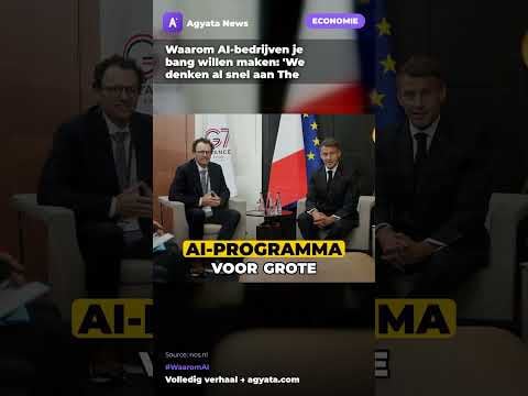 🌐 Grote AI-bedrijven waarschuwen voor hun eigen technologie, maar brengen… | #WaaromAI #Shorts