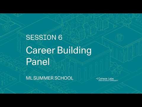 ML Summer School 2026 - Career Building Panel with Puyuan Peng, Sreyan Ghosh & Elizabeth Lingg