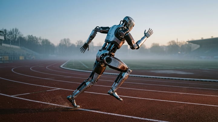 Humanoid robots run faster than Usain Bolt and work on the BMW factory floor