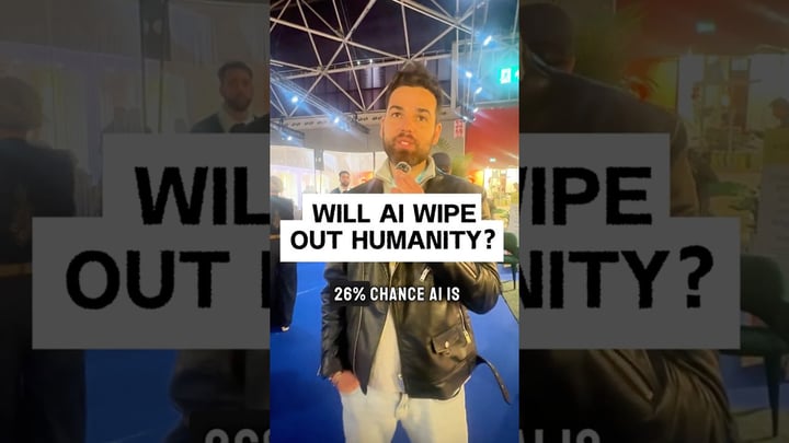 "There's a 25% chance that AI will take us out!"