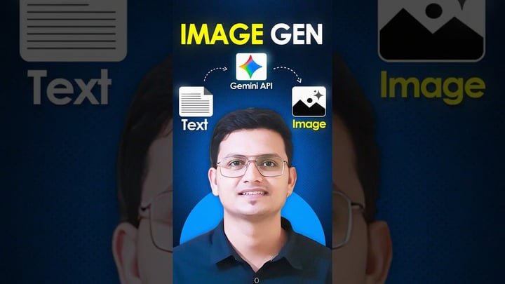 How to generate an image using Gemini AI API.