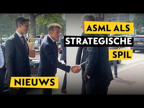 Macron zoekt bij ASML aansluiting voor Europese AI en defensie