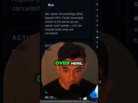 Control your browser using just your voice with Jev AI.