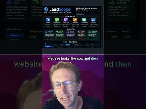 Lead Generation Tutorial