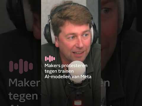 Makers eisen compensatie voor trainen van AI-modellen van Meta | Mediaforum | NPO Radio 1