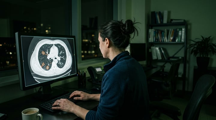 Aidence bouwt AI die longknobbeltjes vroeg opspoort op CT-scans