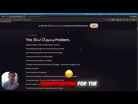 Stop grading your AI's homework. Build a self-checking factory instead.