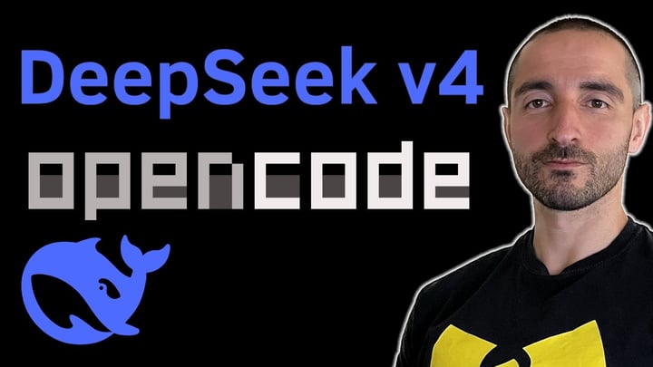 DeepSeek v4 Agentic Coding with OpenCode | Building UI for Agentic RAG Template |  🔴 Live