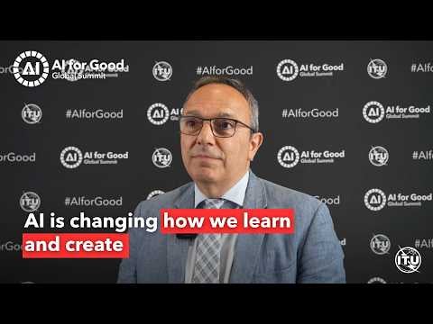 How AI is reshaping education, research & skills | AI for Good interview with Yannis Ioannidis, ACM