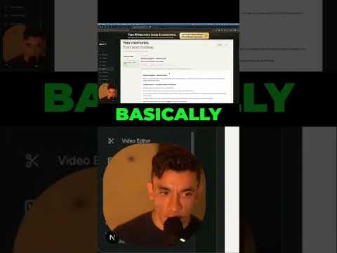 Build a personal AI content engine using your own memories and data.