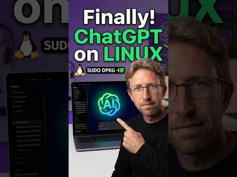 ChatGPT for Linux made easy #linux #ai #chatgpt