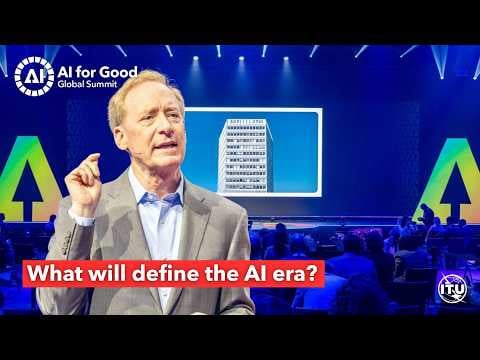The measure of this AI moment: expanding human potential | Brad Smith, Microsoft