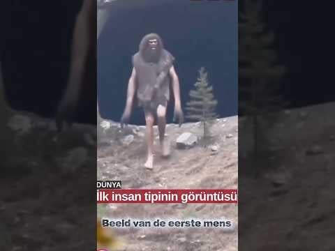 Hoe zag de eerste mens eruit? 😱 | AI-reconstructie #shortsfeed #nederland #travel #hollanda