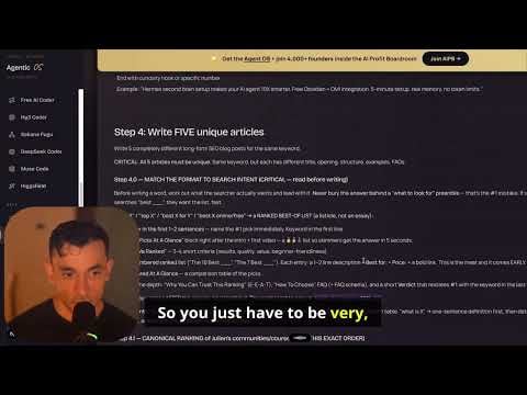 How to automate SEO content without losing quality with Agent Operating System.