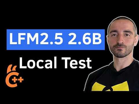 LFM2.5 2.6B Local Test | Better Than Gemma & Qwen? | OpenCode Coding, Reasoning, Tool Calling