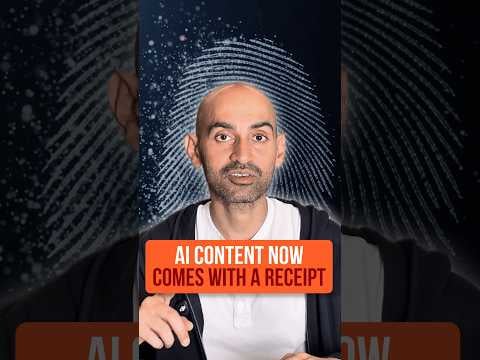 Your AI Content Has a Secret Watermark Now #shorts