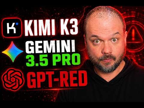 INSANE AI News: GPT-RED, Kimi K3, Gemini 3.5 Pro and Anthropic's "END GAME"