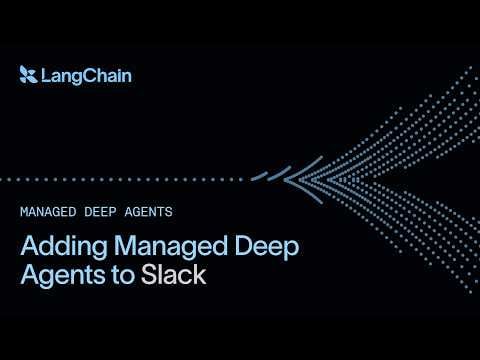 Share your Managed Deep Agent with your team using Slack