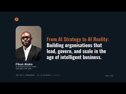 From AI Strategy to AI Reality: 6th International AI in Business Summit, Amsterdam By Fikun Aluko